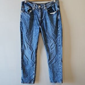Levi's 514 34x30 Straight Blue Jeans